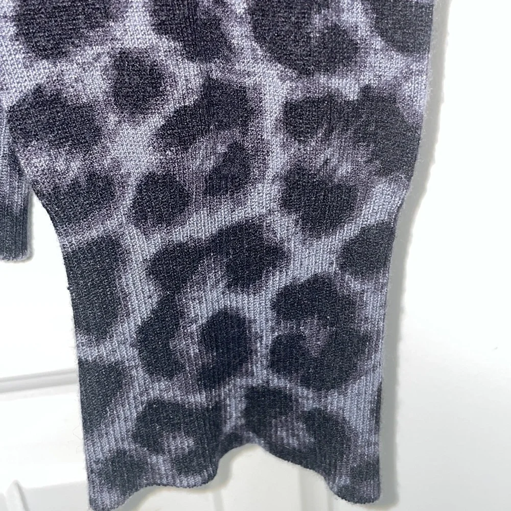 George Gray & Black Animal Print Button Front Cardigan - Picture 6 of 8